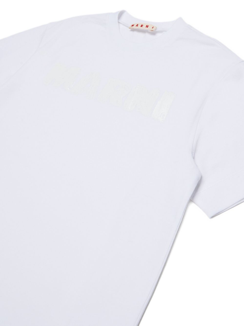 T-shirt Bianco M01901M00Z1 0M100 MARNI KIDS