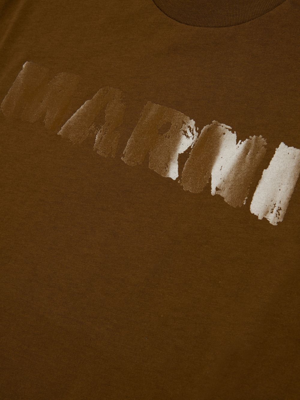 T-shirt Wood Brown M01901M00Z1 0M721 MARNI KIDS