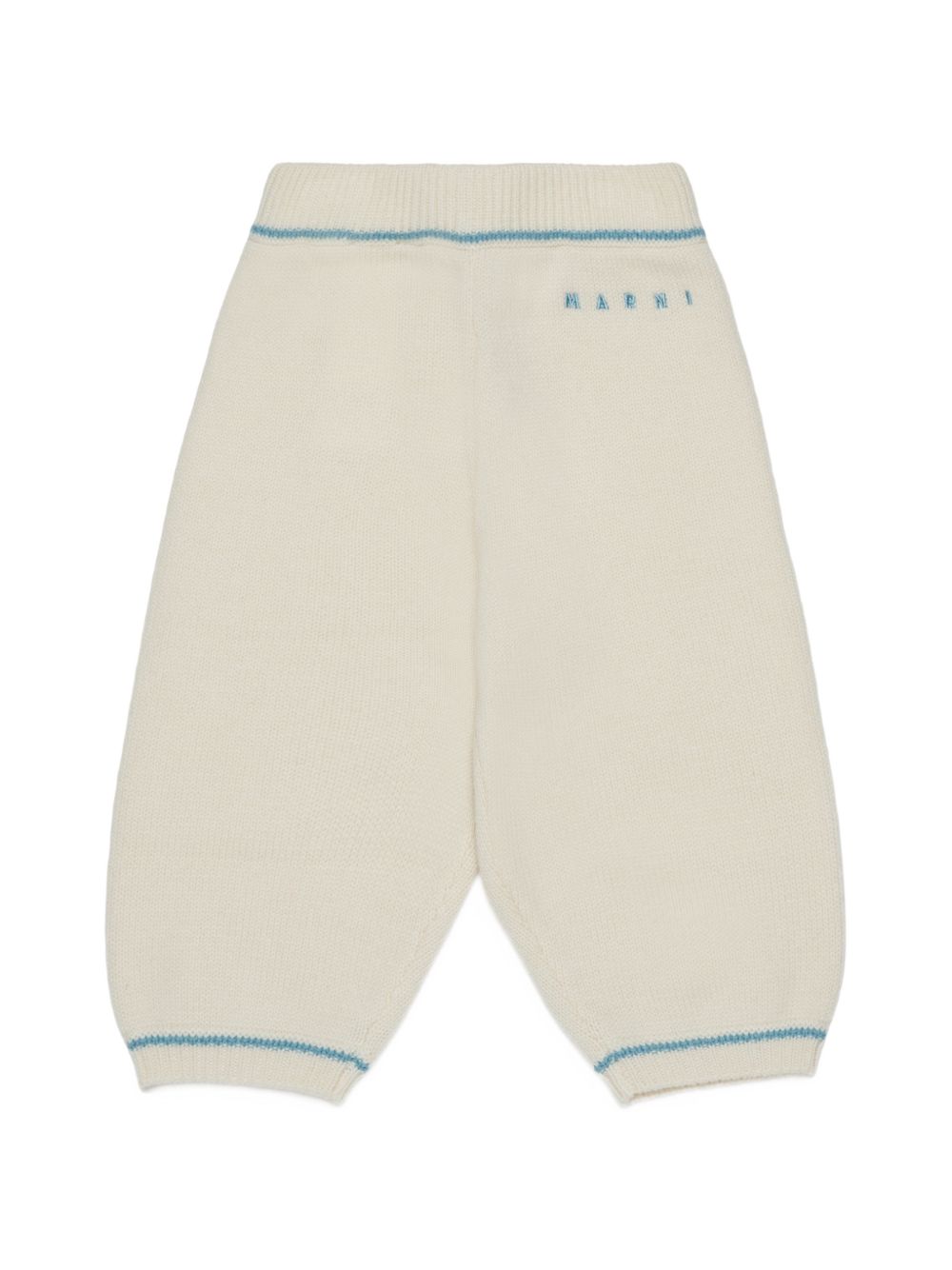 Pantalone in Lana Pearl White M01926M004C 0M116 MARNI KIDS