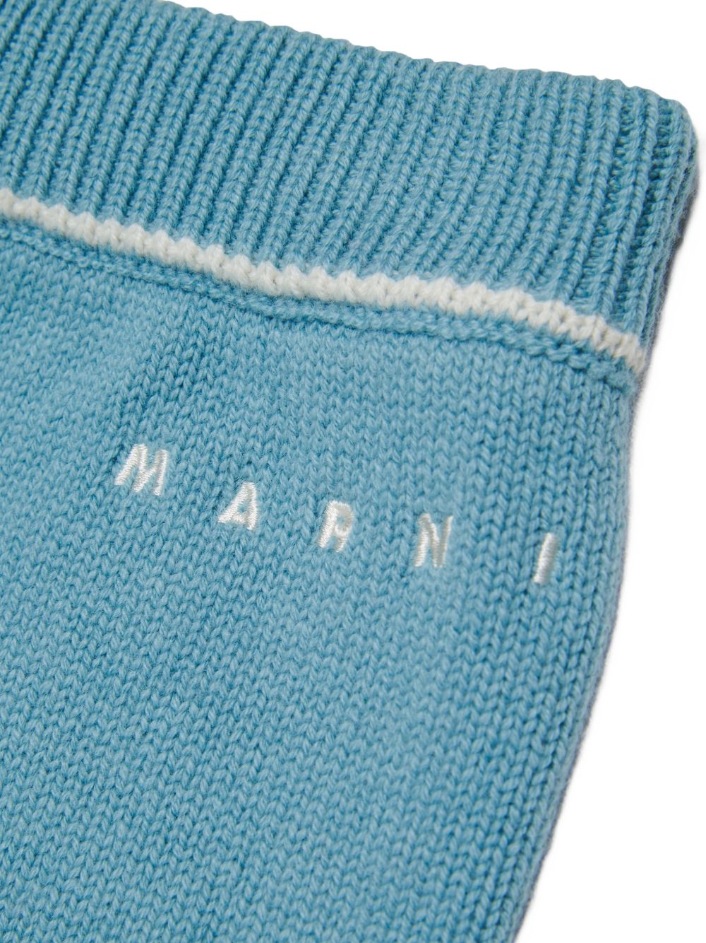 Pantalone in Lana Aqua Blue M01926M004C 0M866 MARNI KIDS