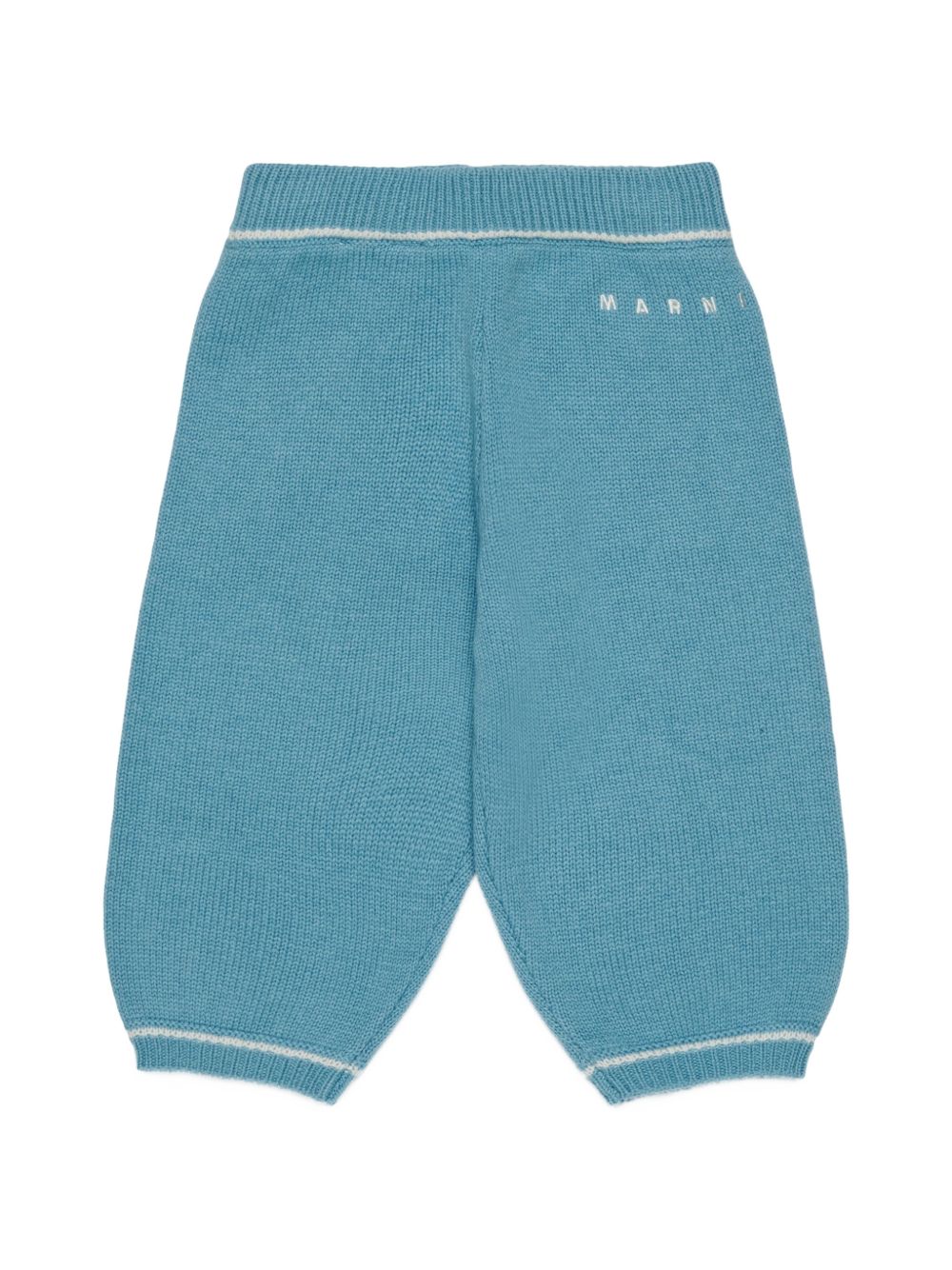 Pantalone in Lana Aqua Blue M01926M004C 0M866 MARNI KIDS