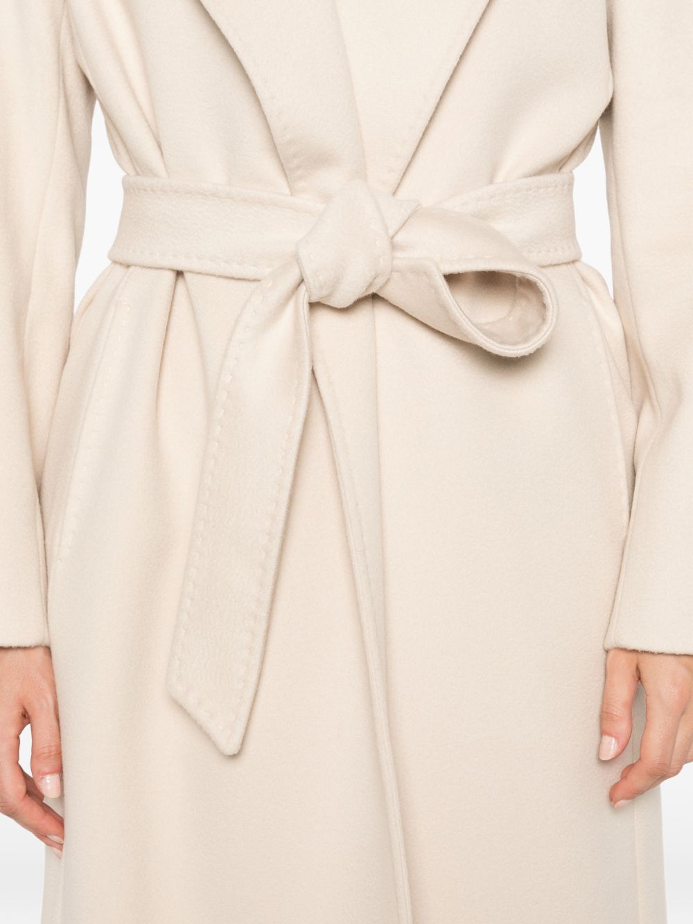 Cappotto in lana vergine Ecru 2626016202600 048 MAX MARA STUDIO