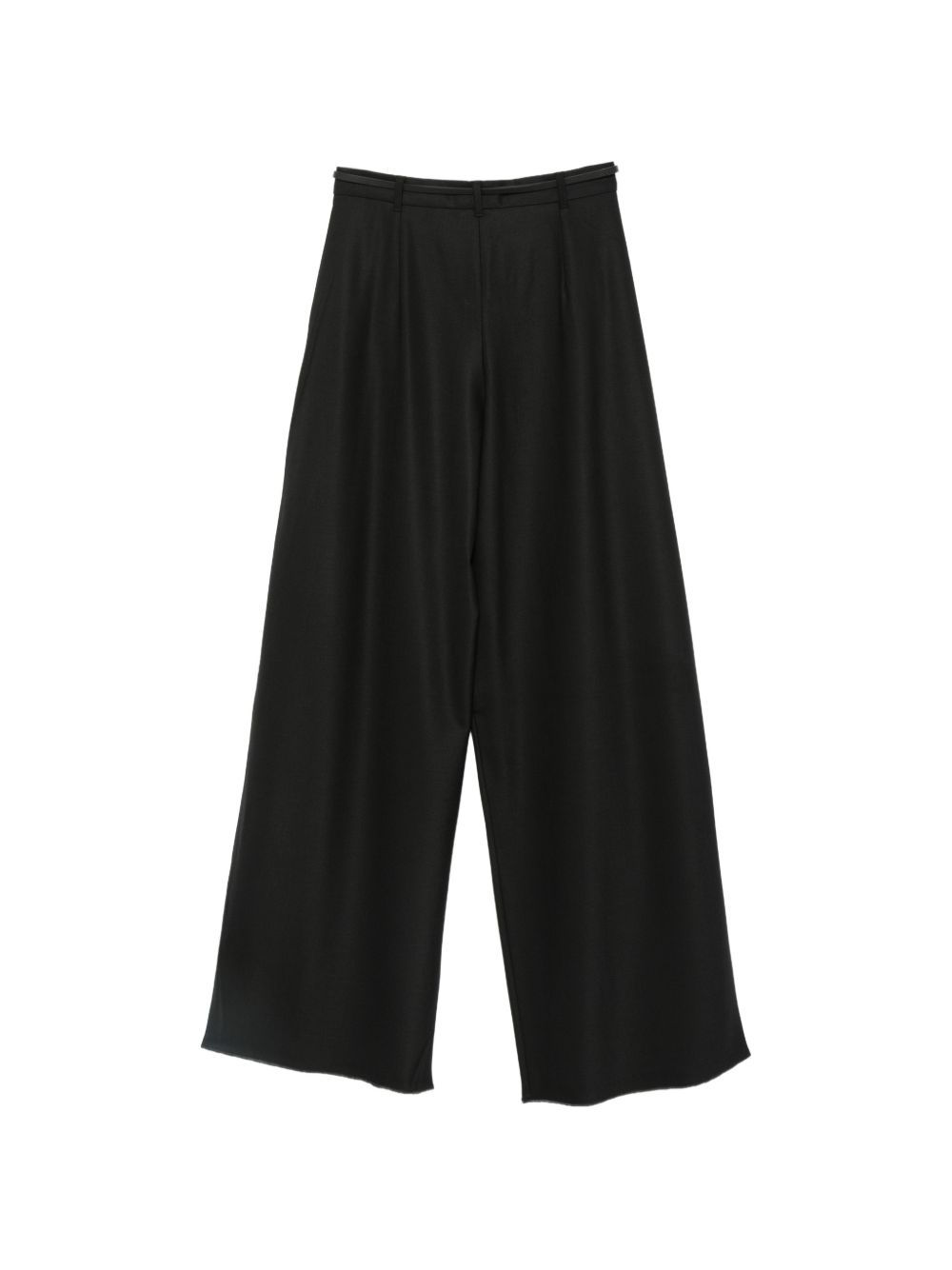 Pantalone lungo in lana vergine Nero 2626136052600 005 MAX MARA STUDIO
