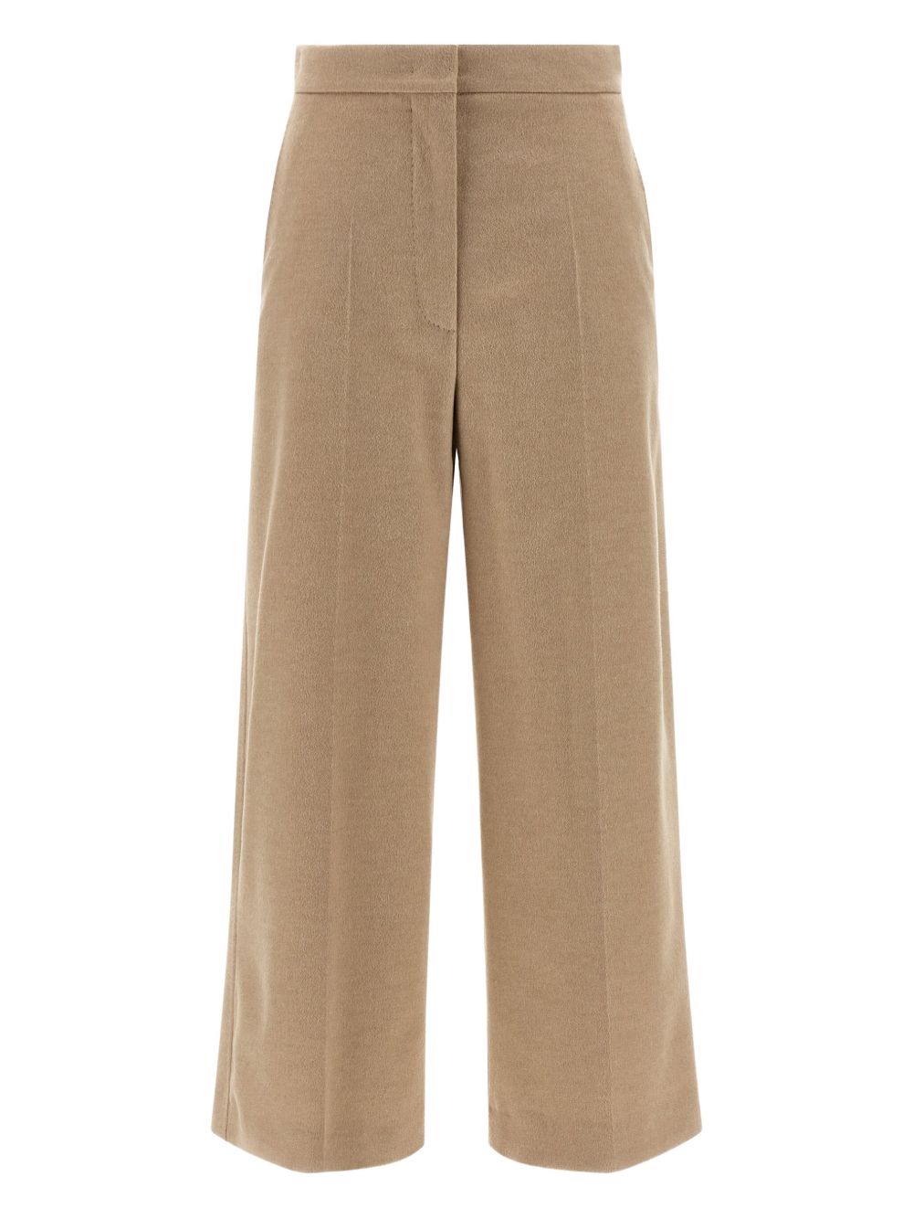 Pantalone lungo in lana vergine Cuoio 2626136052600 020 MAX MARA STUDIO