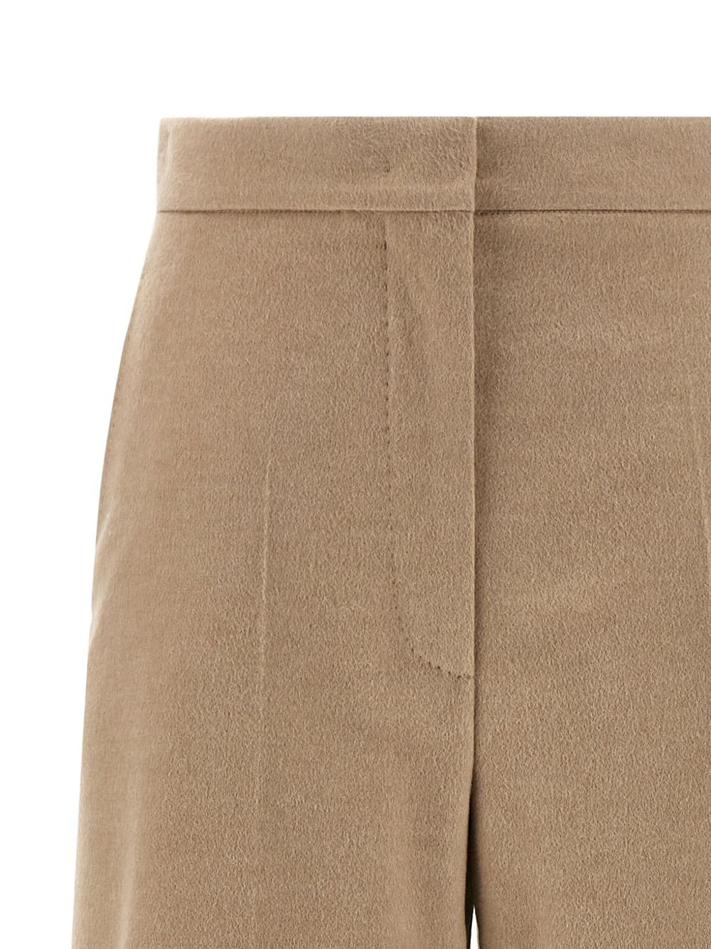 Pantalone lungo in lana vergine Cuoio 2626136052600 020 MAX MARA STUDIO
