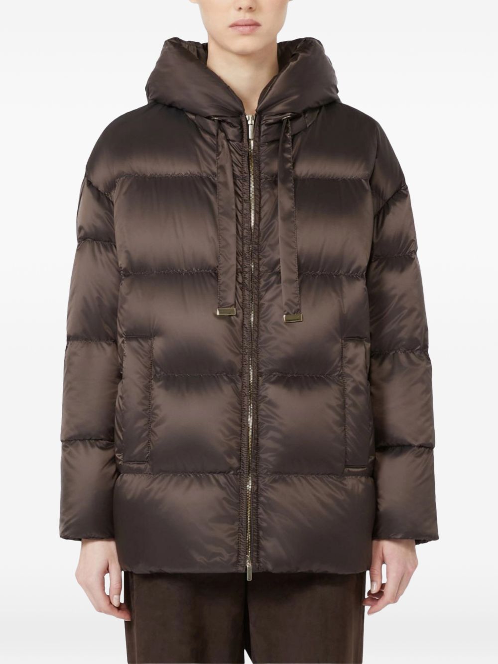 Imbottito corto Marrone scuro 2629486135600 056 MAX MARA THE CUBE