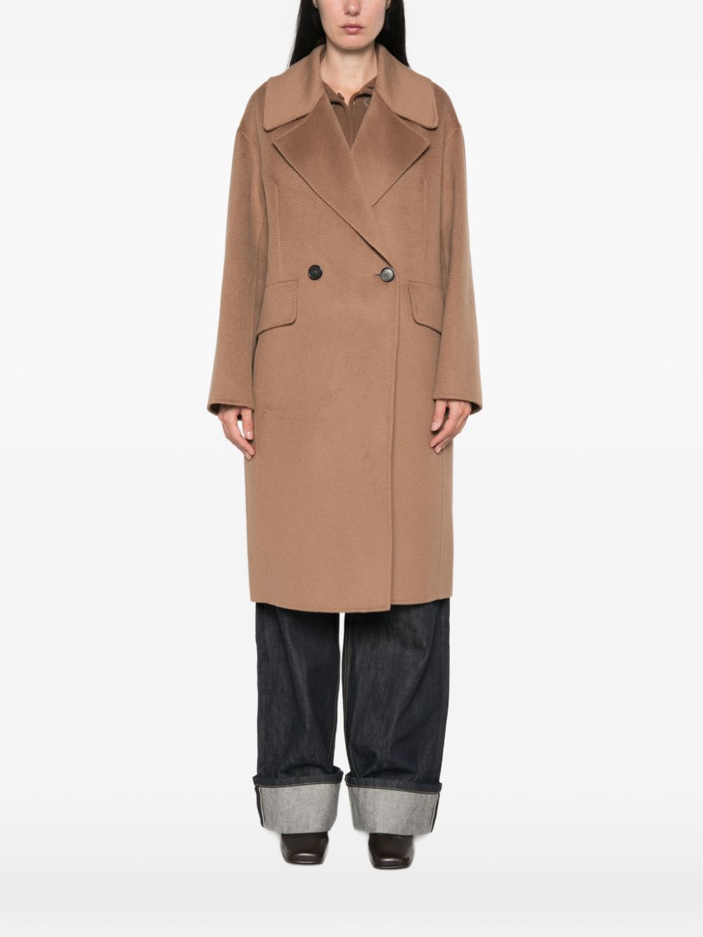 Cappotto in lana vergine Cammello 2629016023600 003 MAX MARA 'S