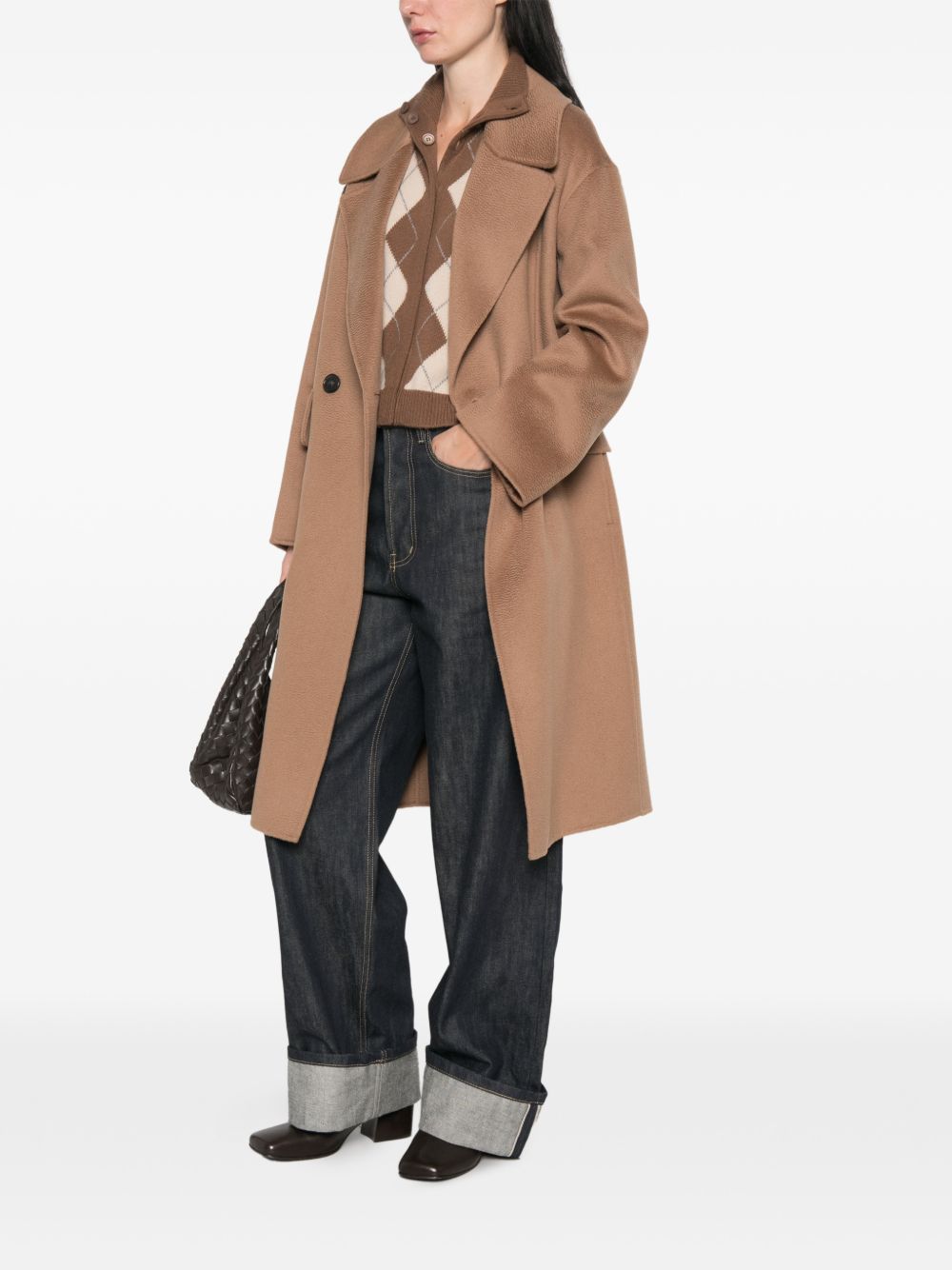 Cappotto in lana vergine Cammello 2629016023600 003 MAX MARA 'S
