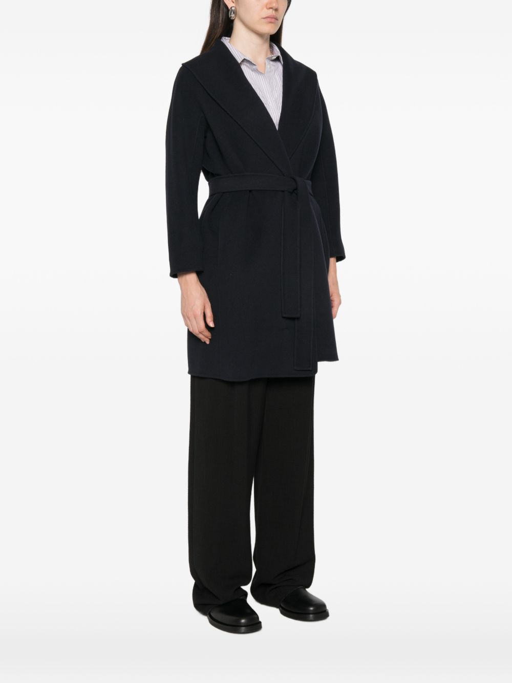 Cappotto in lana vergine Blu notte 2629016061600 012 MAX MARA 'S