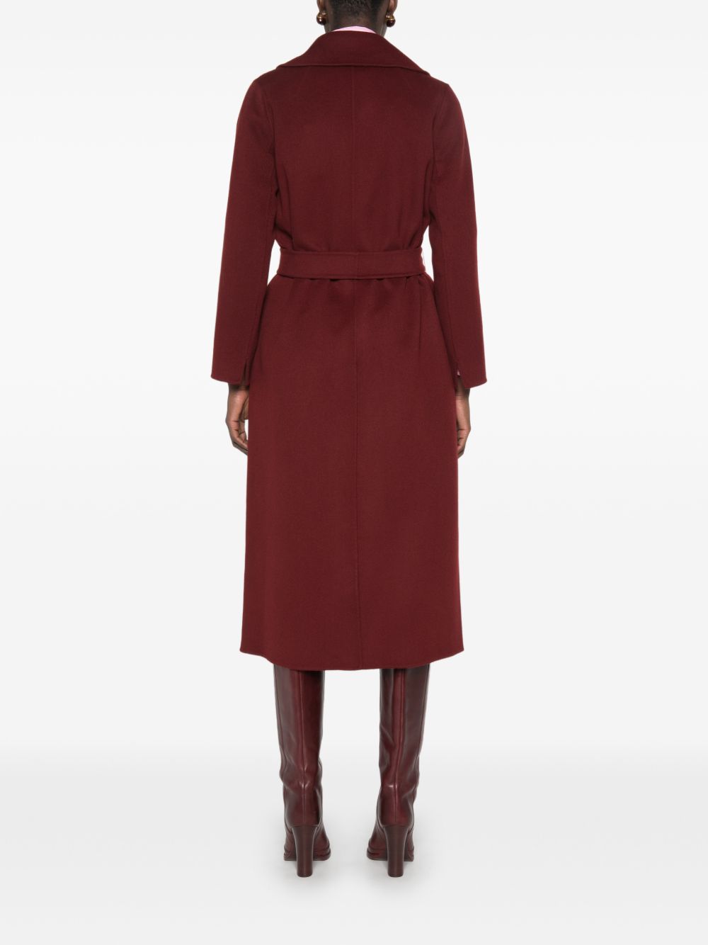 Cappotto in lana vergine Bordeaux 2629016073600 014 MAX MARA 'S