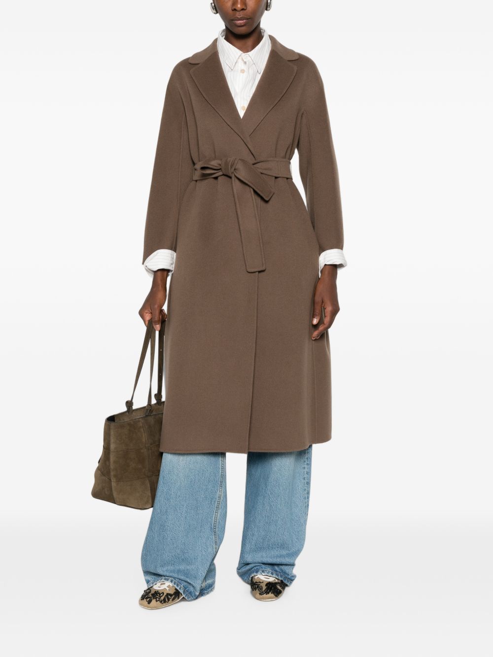 Cappotto in lana vergine Fango 2629016101600 097 MAX MARA 'S