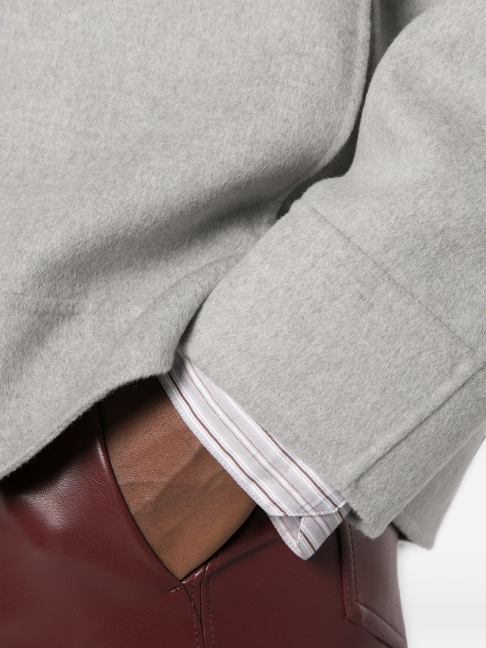 Giacca in lana vergine Grigio perla 2629046063600 074 MAX MARA 'S