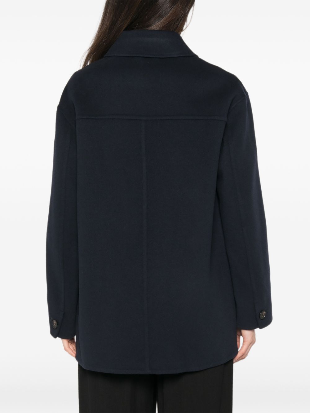 Giaccone in lana vergine Blu notte 2629086011600 081 MAX MARA 'S