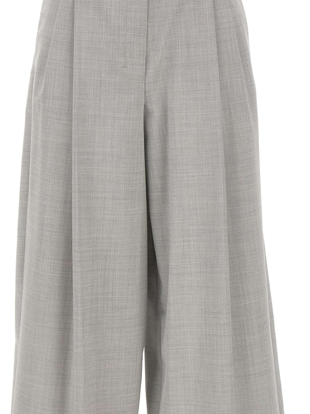 Pantalone lungo in lana vergine Grigio chiaro 2629136143600 014 MAX MARA 'S