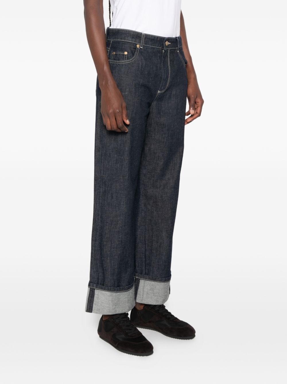 Pantalone in denim Blu marino 2629186011600 001 MAX MARA 'S