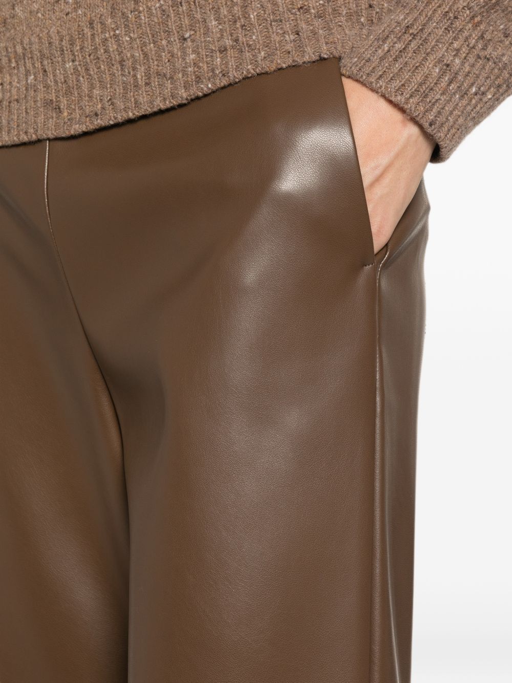 Pantalone in jersey Marrone 2629786051600 002 MAX MARA 'S