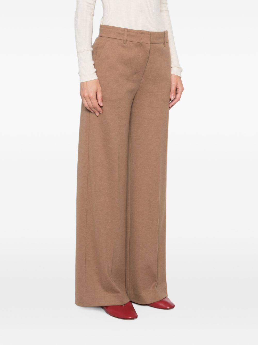 Pantalone in jersey in lana Cammello 2629786053600 002 MAX MARA 'S