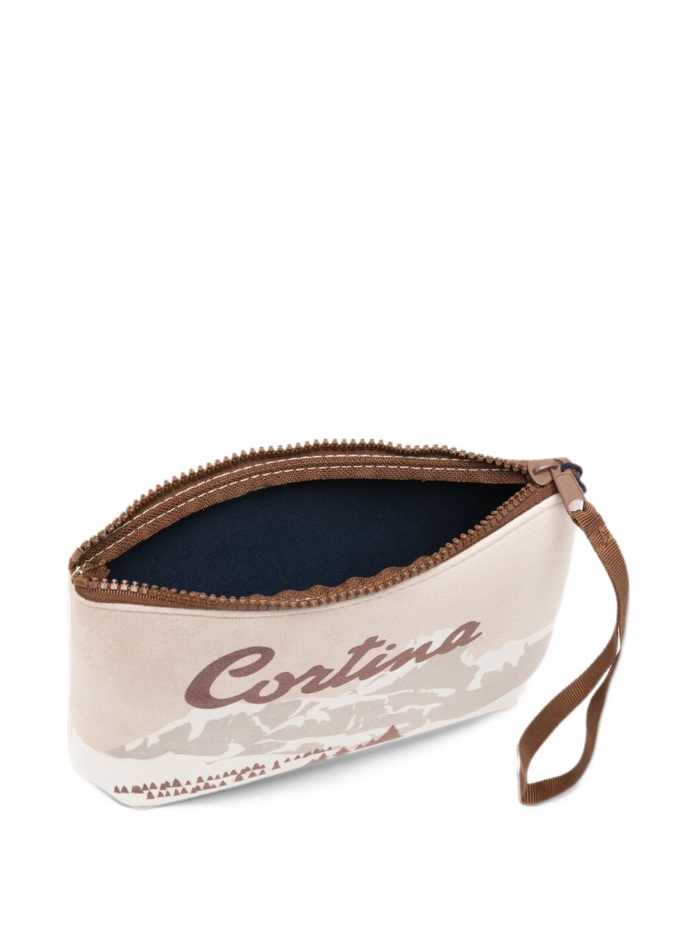 Pochette Aline con stampa Cortina beige ALI0002 00515M MC2 SAINT BARTH