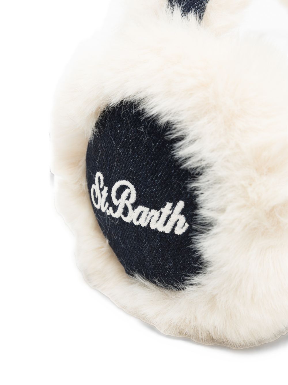 Paraorecchie con logo denim EARM006 00144M MC2 SAINT BARTH