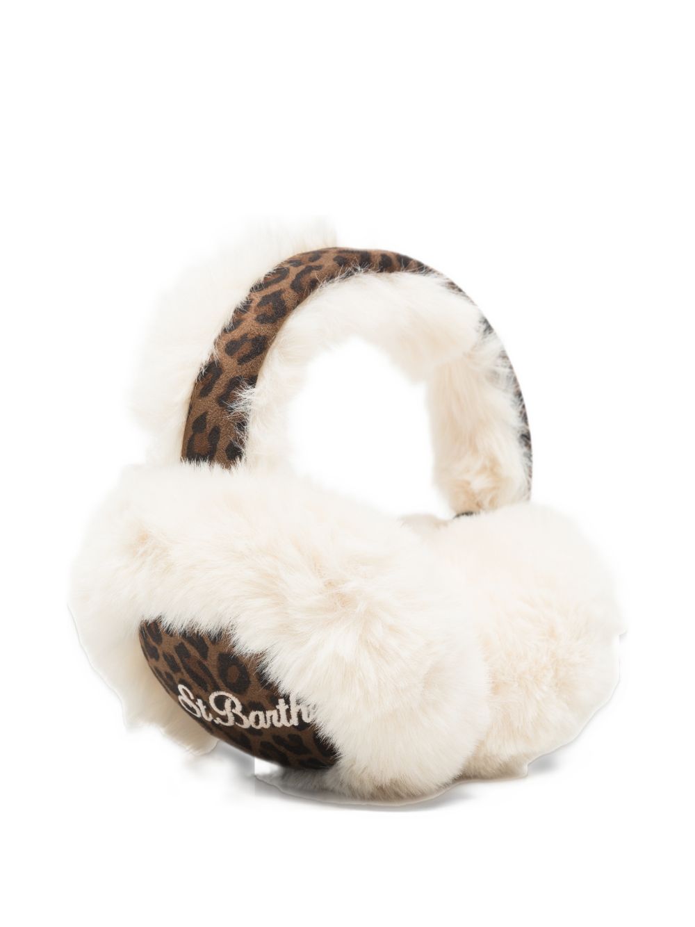 Paraorecchie con motivo leopardato EARM006 00212M MC2 SAINT BARTH