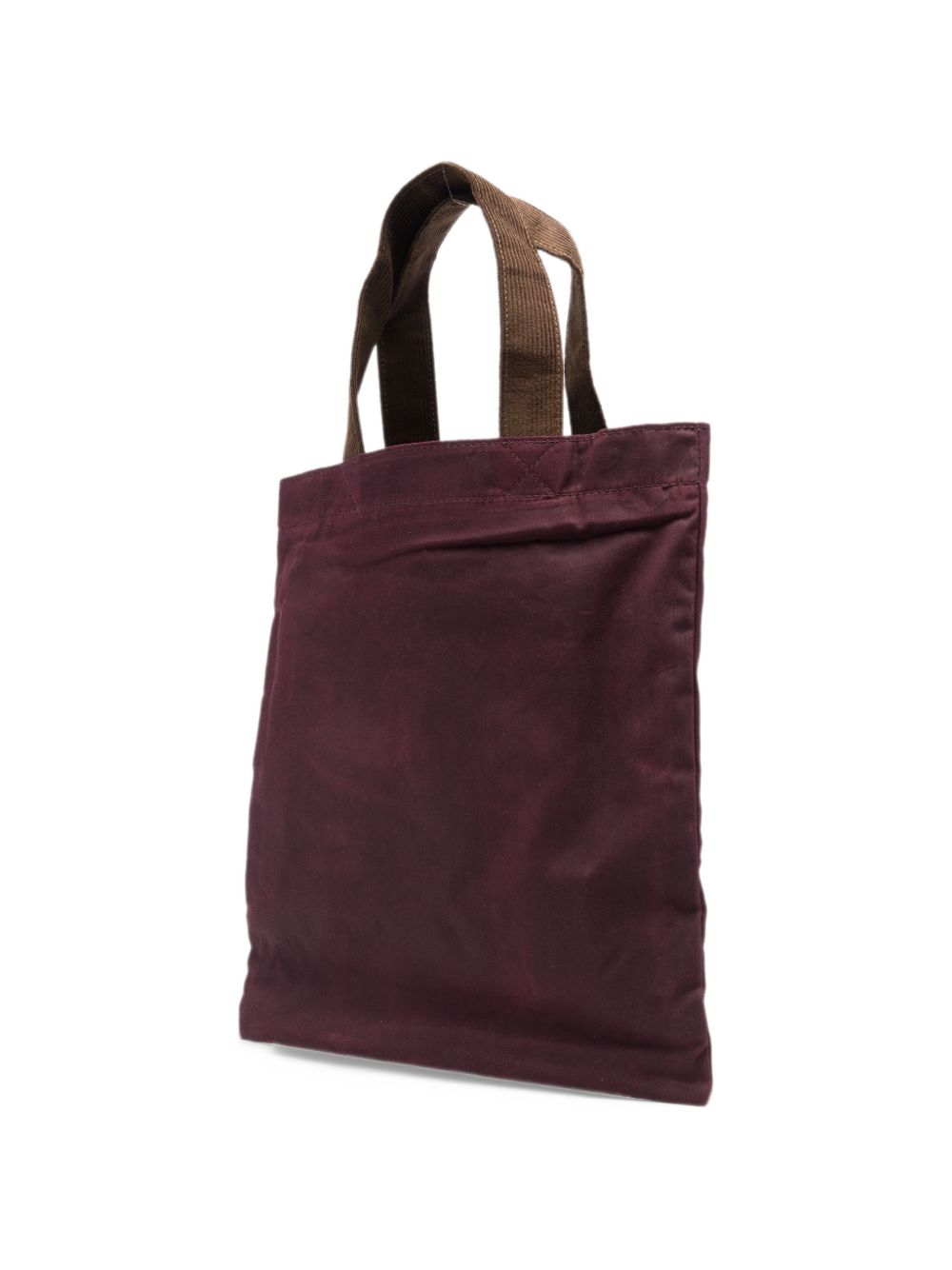 Borsa shopper con logo bordeaux ESSM005 00410M MC2 SAINT BARTH
