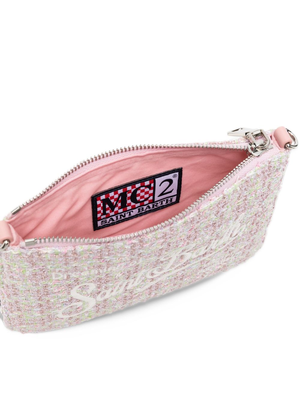 Borsa Mini Parisienne con logo rosa PARM004 00171M MC2 SAINT BARTH