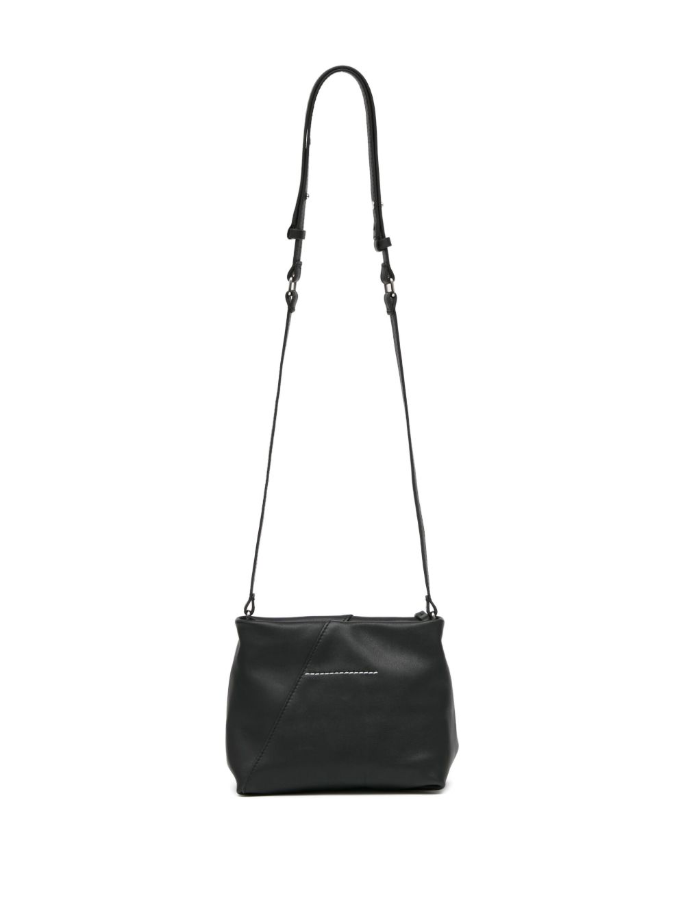 Borsa a tracolla in pelle Black SB5ZH0032P8805 T8013 MM6 MAISON MARGIELA