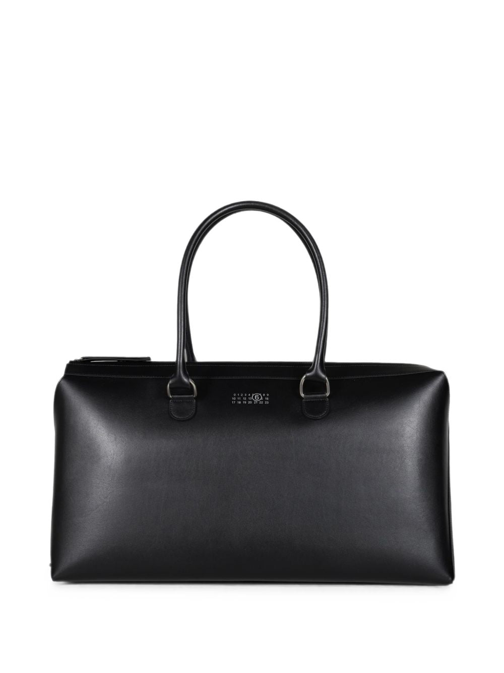 Borsa da viaggio in pelle Black SB6WI0009P9061 T8013 MM6 MAISON MARGIELA
