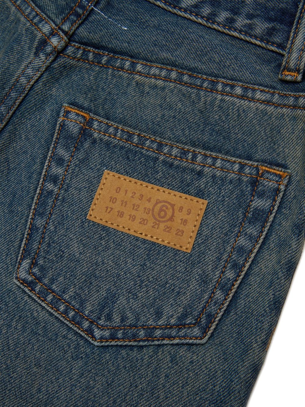 Jeans Blue Denim M61034MM08D M601 MM6 MAISON MARGIELA KIDS