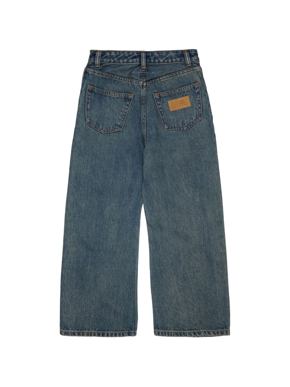 Jeans Blue Denim M61034MM08D M601 MM6 MAISON MARGIELA KIDS