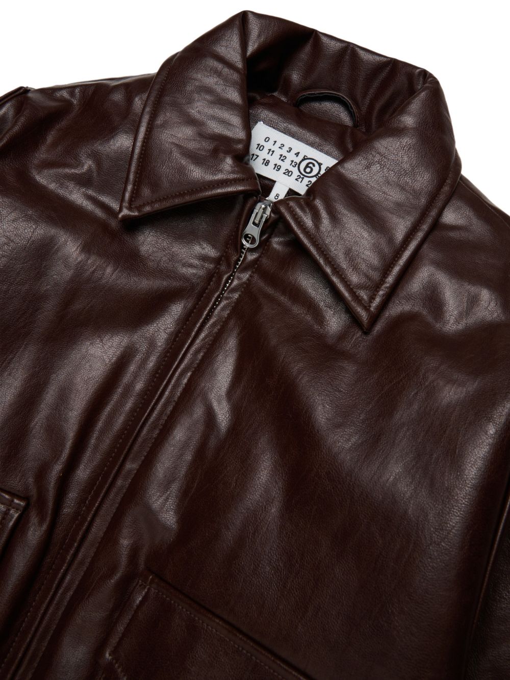 Giacca Seal Brown M61045MM08L M6713 MM6 MAISON MARGIELA KIDS