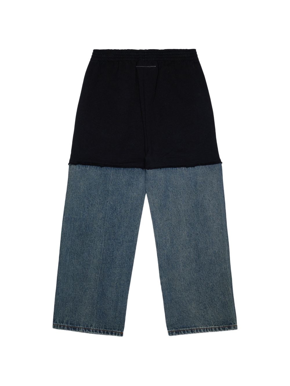 Pantalone Blue Denim+Black M61084MM09G M6C08 MM6 MAISON MARGIELA KIDS