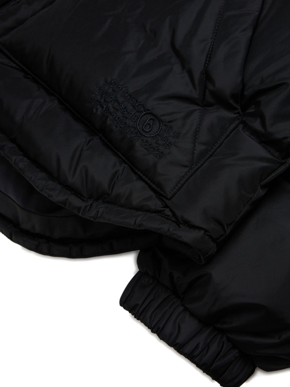 Giubbino Nero M61090MM08B M6900 MM6 MAISON MARGIELA KIDS