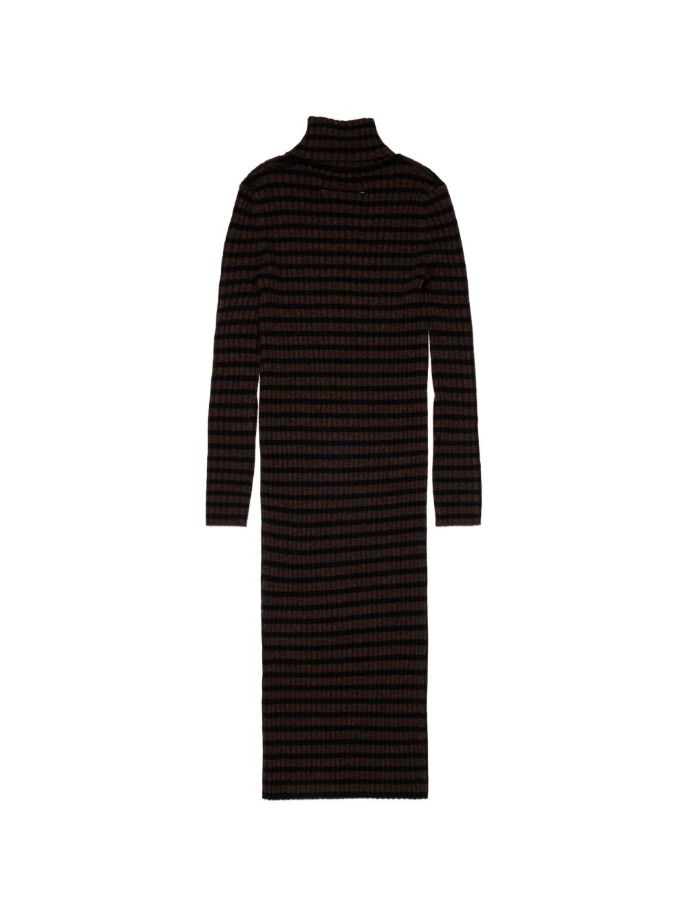 Abito in Lana Striped Brown M61107MM08Y M6715 MM6 MAISON MARGIELA KIDS