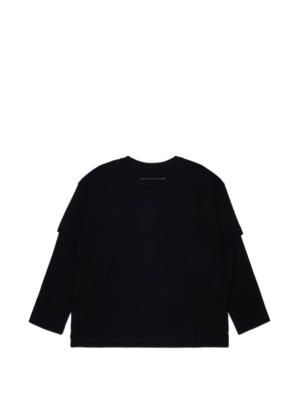 T-shirt Nero M61132MM04I M6900 MM6 MAISON MARGIELA KIDS