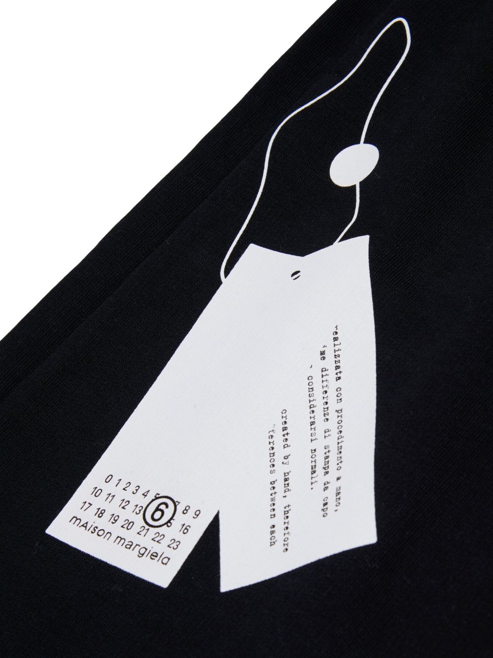 Pantalone Nero M61158MM02X M6900 MM6 MAISON MARGIELA KIDS