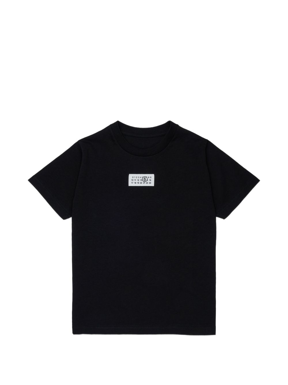 T-shirt Nero M61163MM04I M6900 MM6 MAISON MARGIELA KIDS