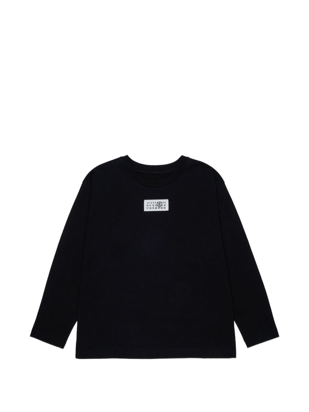 T-shirt Nero M61164MM04I M6900 MM6 MAISON MARGIELA KIDS