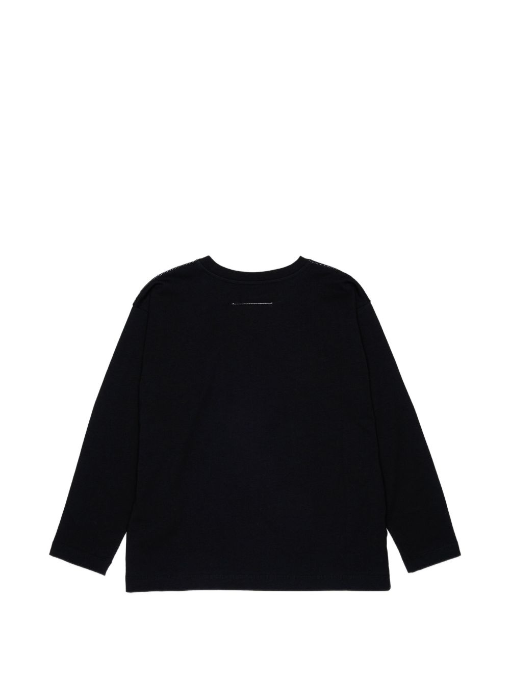 T-shirt Nero M61164MM04I M6900 MM6 MAISON MARGIELA KIDS