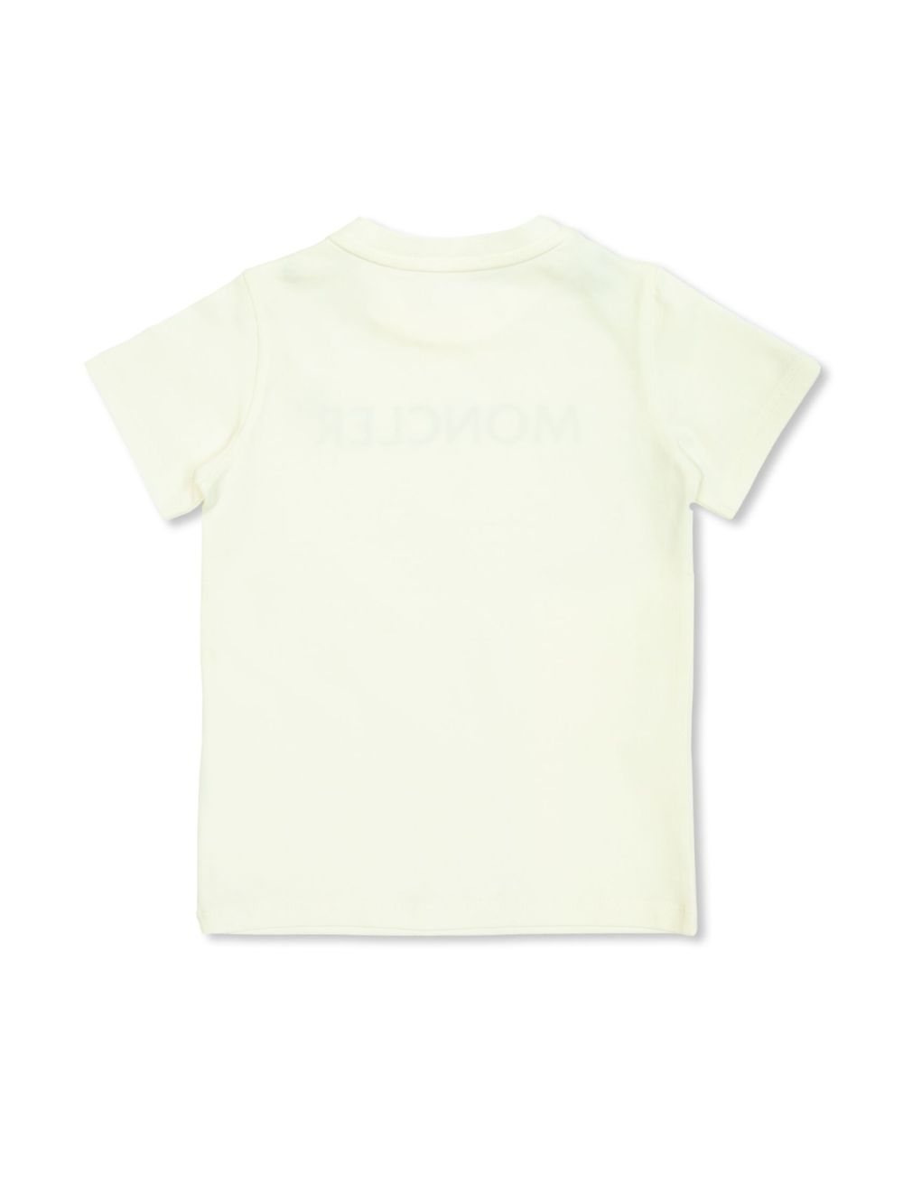 Ss T-Shirt Natural L29518C0000889AUM 034 MONCLER KIDS
