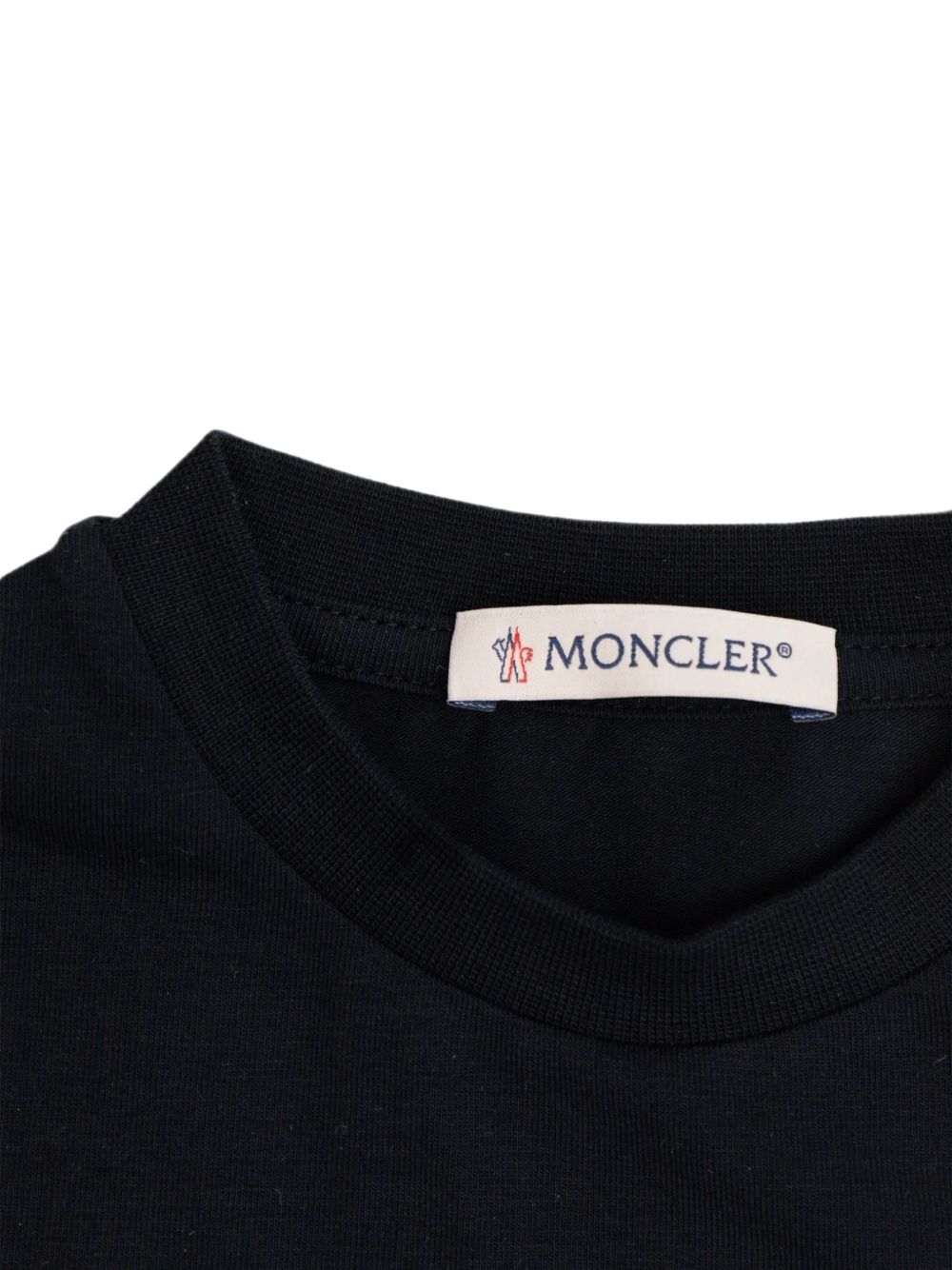 Ss T-Shirt Navy L29518C0000889AUM 778 MONCLER KIDS