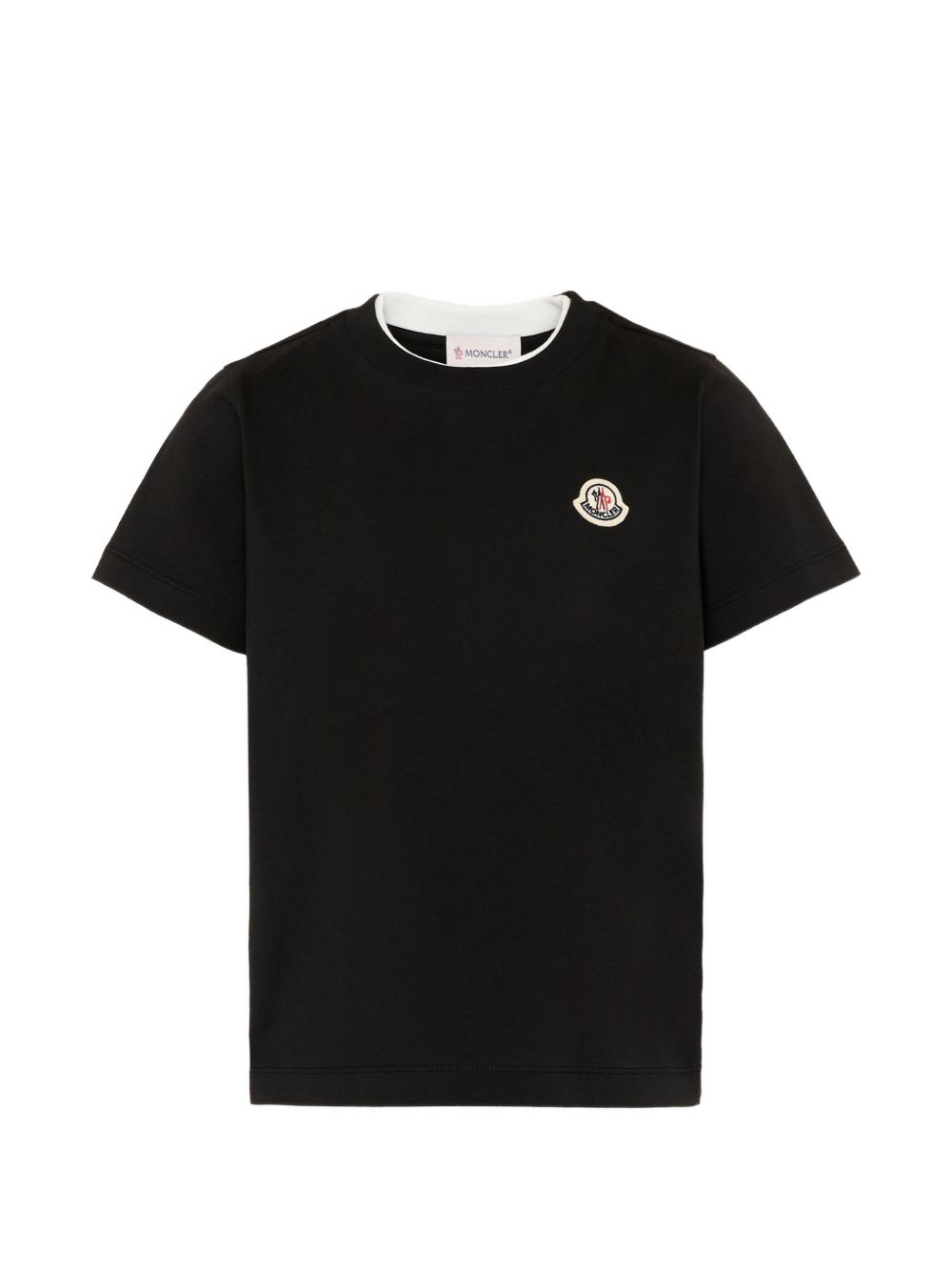 Ss T-Shirt Black L29548C0000889AFV 999 MONCLER KIDS