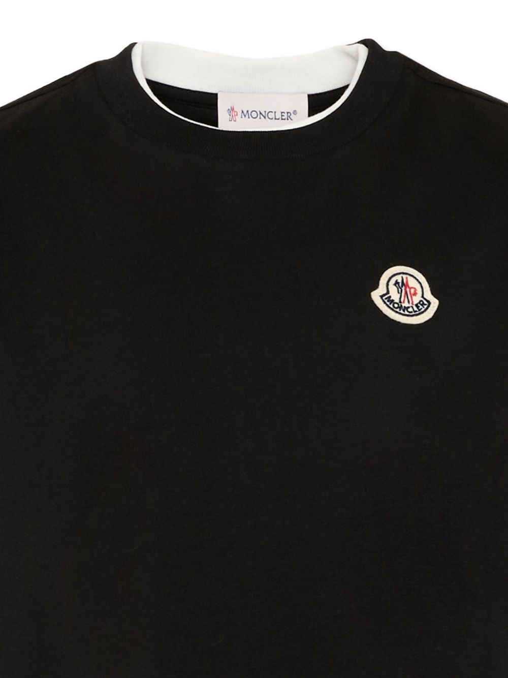 Ss T-Shirt Black L29548C0000889AFV 999 MONCLER KIDS
