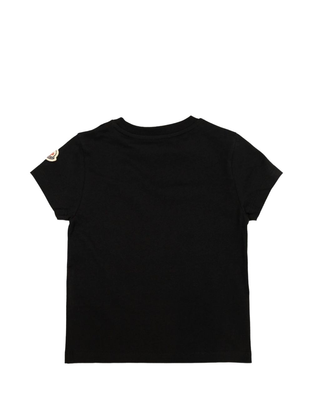 Ss T-Shirt Black L29548C0001889AT9 999 MONCLER KIDS
