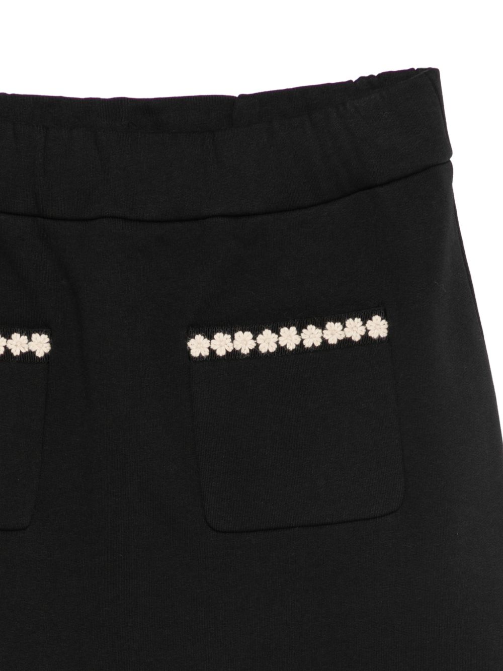 Skirt Black L29548H00009899PS 999 MONCLER KIDS