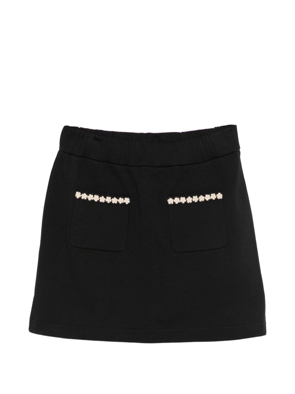 Skirt Black L29548H00009899PS 999 MONCLER KIDS