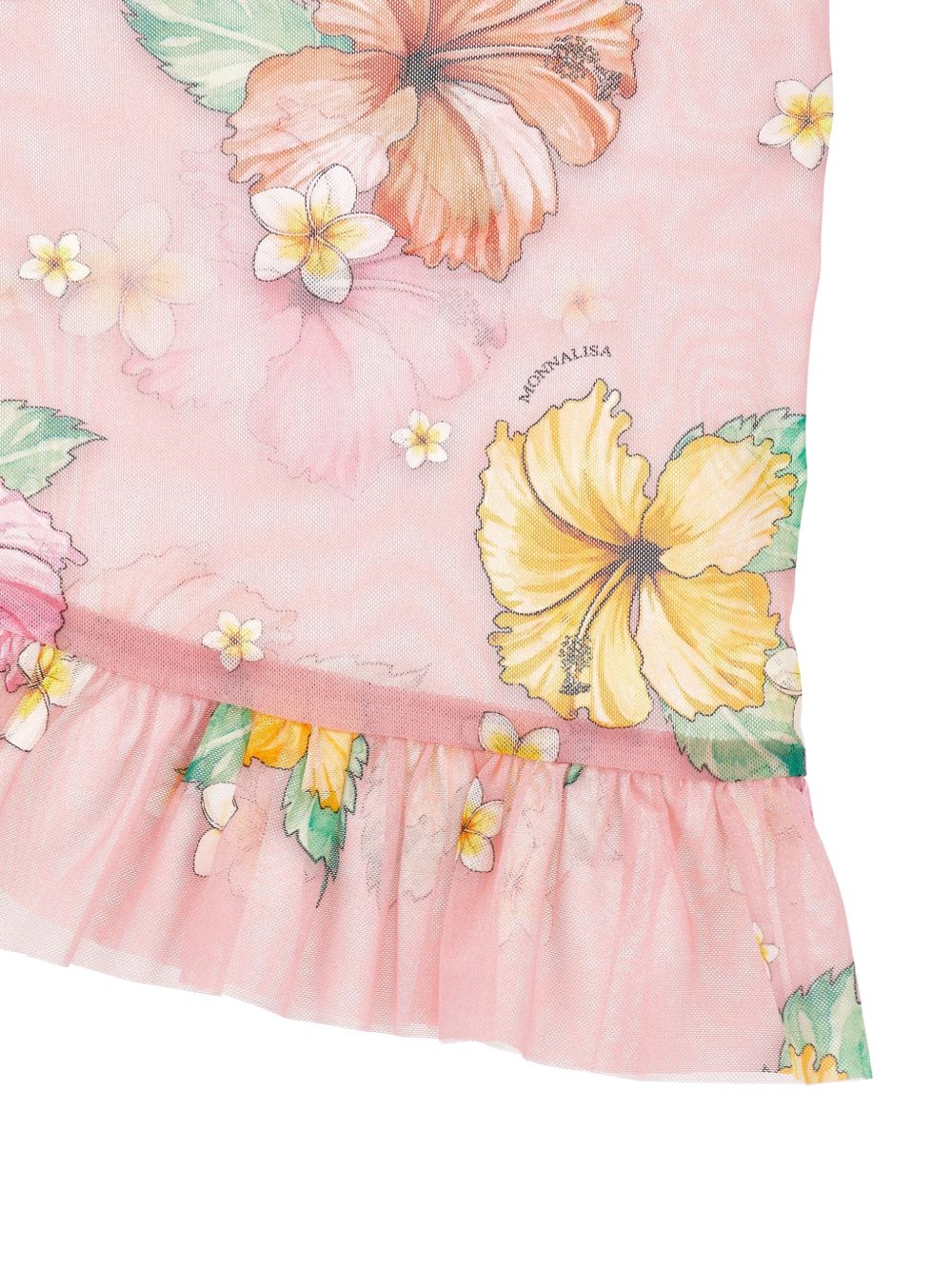 Pareo tulle stretch st.hi Rosa Peach 11H0308658 0093 MONNALISA KIDS