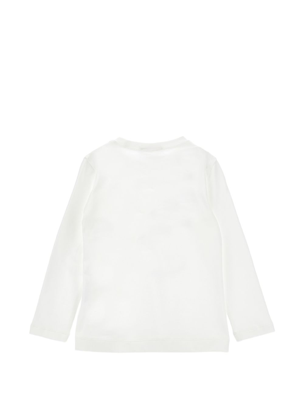 Tee daisy jersey di coton panna+blu 11H6228201 0156 MONNALISA KIDS