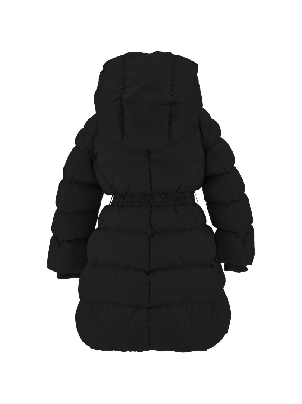 Piumino free time nylon Nero 17H1008020 0050 MONNALISA KIDS