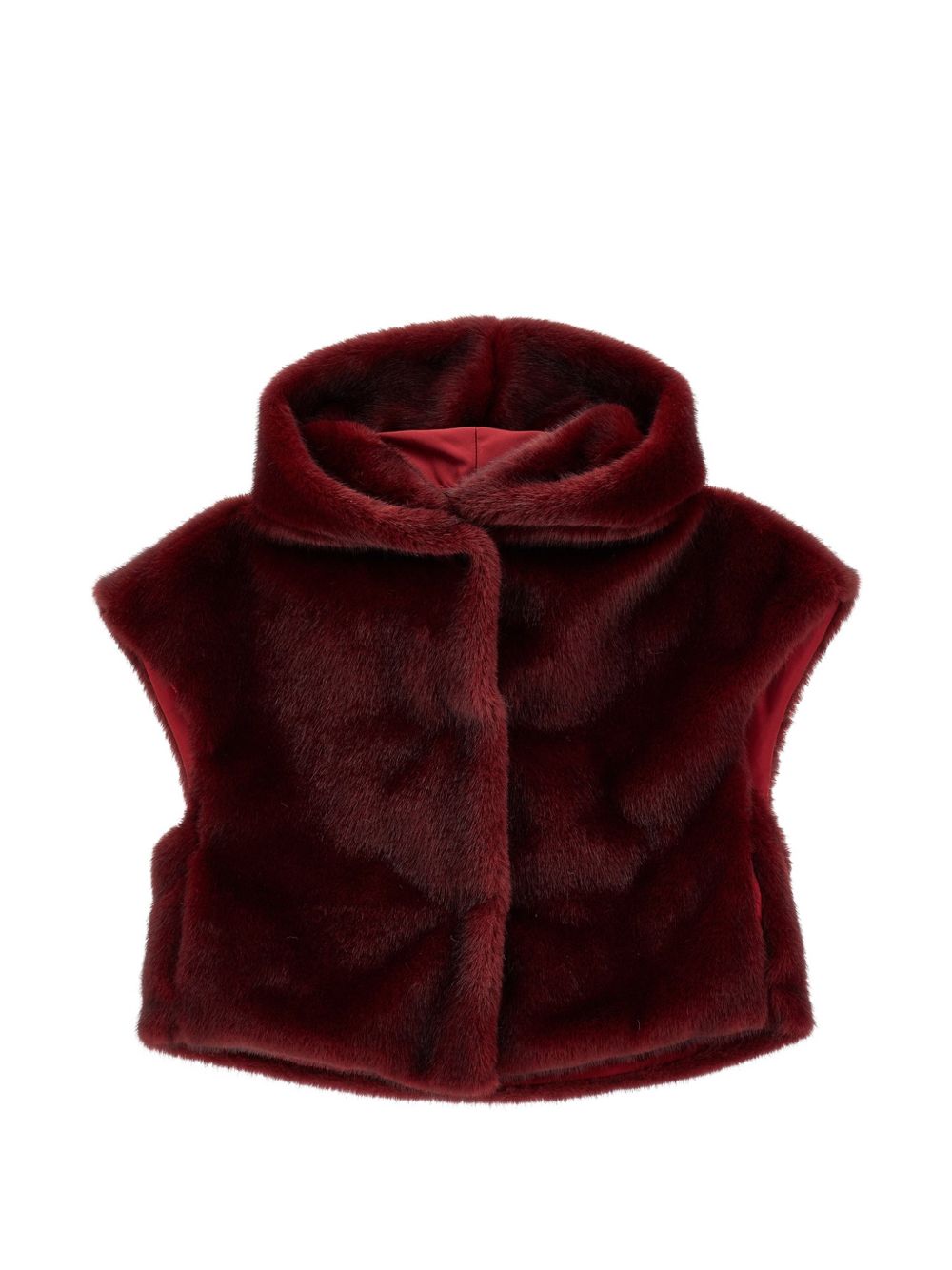 Gilet hoodie peluche Susina 17H1058034 0069 MONNALISA KIDS